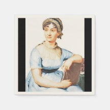 Jane Austen Theme Paper Napkins