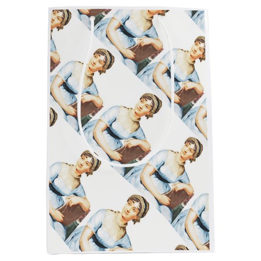 Jane Austen Theme Party Geschenktasche Mittlere Geschenktüte (Vorderseite)