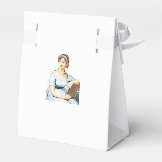 Jane Austen Theme Tea Gastgeschenk Box Geschenkschachtel (Rückseite)