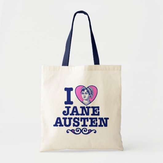 Jane Austen Tragetasche (Vorne)