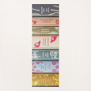 Jane Austen und ihre Bücher Yogamatte