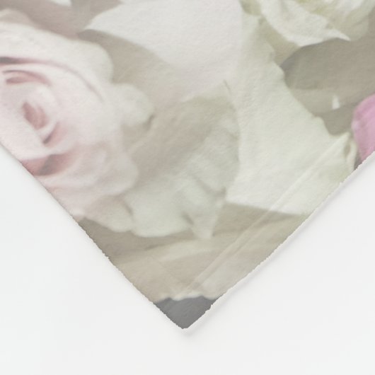 Jane Austen-Unterzeichnung Fleecedecke (Ecke)