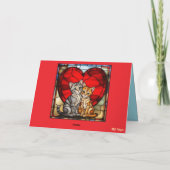 Jane Austen Valentine's Day Card Feiertagskarte (Rückseite)