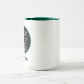 Jane Austen vereinbart Zitat Tasse (Zentrum)