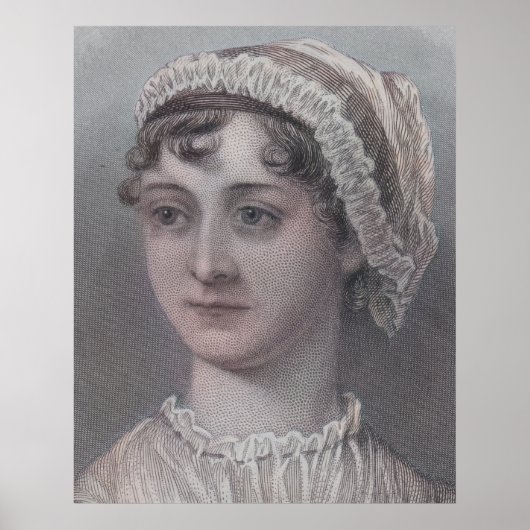 Jane Austen - Verfasser Poster (Vorne)