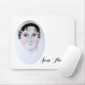 Jane Austen Wasserfarbe Mousepad von ORDesign (Mit Mouse)