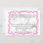 Jane Austen Wedding Einladung (Vorderseite)