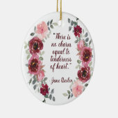 Jane Austen Weihnachten ohne Weihnachten Keramik Ornament (Rechts)