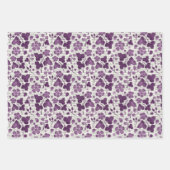 Jane Austen Wild Raspberries Geschenkpapier Set (Vorderseite)