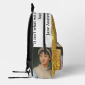Jane-Austen-Zitat Bedruckter Rucksack (Links)