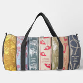 Jane-Austen-Zitat Duffle Bag (Vorderseite)