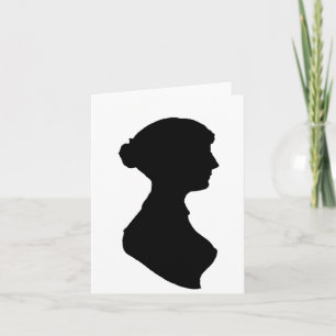 Jane Austen Zitat Feiertagskarte