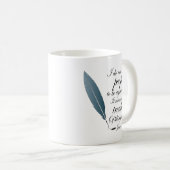 Jane Austen-Zitat-Geschenk Kaffeetasse (VorderseiteRechts)