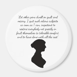 Jane-Austen-Zitat-Magnet Magnet