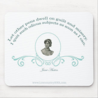 Jane Austen-Zitat Mousepad