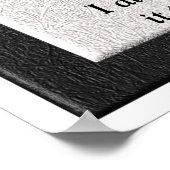 Jane Austen Zitat Poster (Ecke)