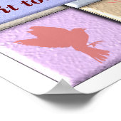 Jane Austen - Zitat-Poster Poster (Ecke)