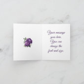 Jane Austen Zitat Seek Adventure Abroad Gruß Karte (Innenseite)