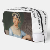 Jane-Austen-Zitate Waschbeutel (Rechte Ecke)