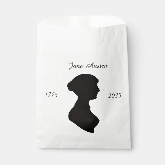 Jane Austen zum 250. Geburtstag Geschenktütchen (Vorderseite)