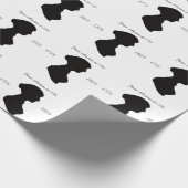 Jane Austen zum 250. Geschenkpapier (Ecke)