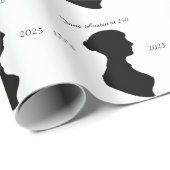 Jane Austen zum 250. Geschenkpapier (Rolleneckpunkt)