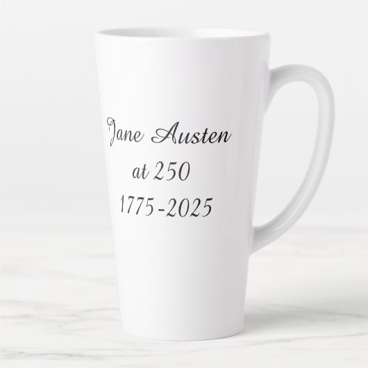 Jane Austen zum 250. Milchtasse (Rechts)
