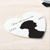 Jane Austen zum 250. Untersetzer (angewinkelt)