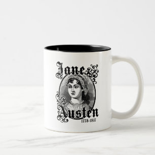 Jane Austen Zweifarbige Tasse
