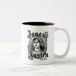 Jane Austen Zweifarbige Tasse