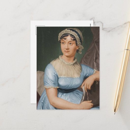 Jane Austencards Feiertagspostkarte (Vorderseite/Rückseite Beispiel)
