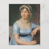 Jane Austencards Feiertagspostkarte (Vorderseite)