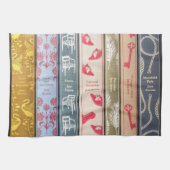 Jane Austen's books Geschirrtuch (Horizontal)