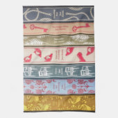 Jane Austen's books Geschirrtuch (Vertikal)