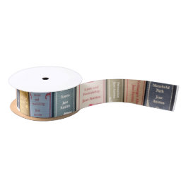 Jane Austen's Books Satinband