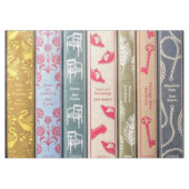 Jane Austen's books Tischdecke (Vorderseite (Horizontal))