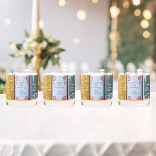 Jane Austen's Books Whiskyglas (Insitu (Hochzeit))