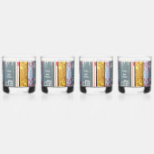Jane Austen's Books Whiskyglas (Links)