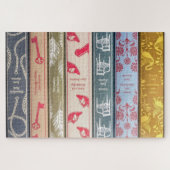 Jane Austens Bücher Puzzle (Horizontal)