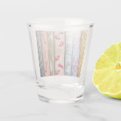Jane Austens Bücher Schnapsglas (Rückseite)