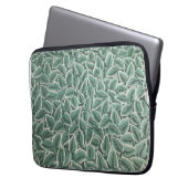 Jane Austens Home Leaf Tapete Laptopschutzhülle (Vorderseite Links)