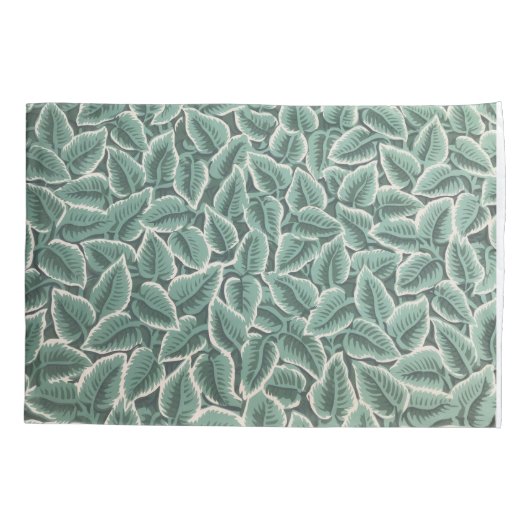 Jane Austen's Home Leaf Wallpaper Kissenbezug (Rückseite)