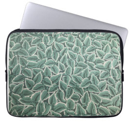 Jane Austen's Home Leaf Wallpaper Laptopschutzhülle