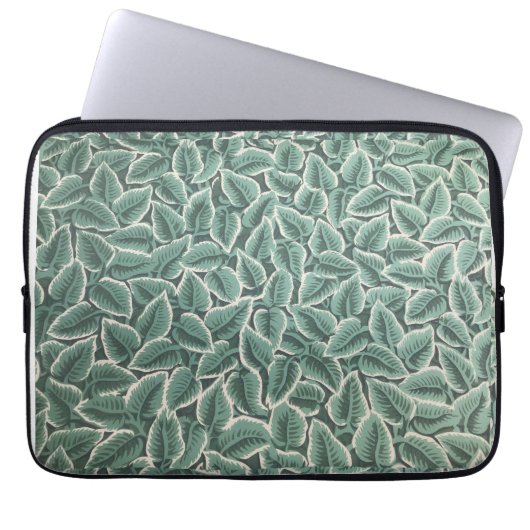 Jane Austen's Home Leaf Wallpaper Laptopschutzhülle (Vorderseite)