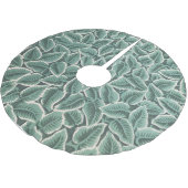 Jane Austen's Home Polyester Weihnachtsbaumdecke (Schrägansicht)