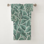 Jane Austen's Home Wallpaper Badhandtuch Set (Insitu)