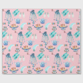 Jane Austens Lieblings-Sachen Wrapping Paper Geschenkpapier (Flach)