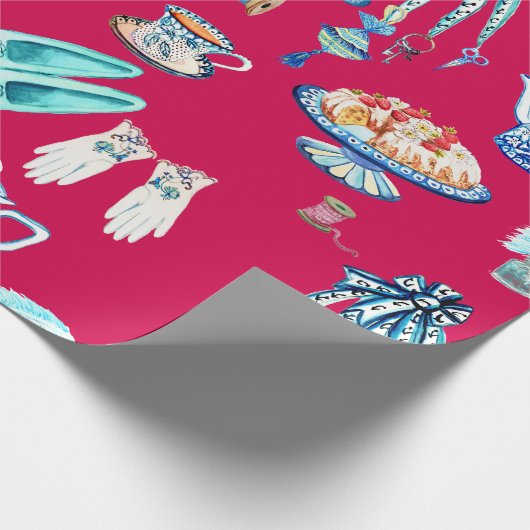 Jane Austens Lieblingssendungen Geschenkpapier (Ecke)