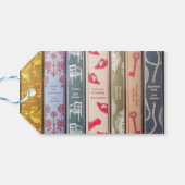 Jane Austen's Novels Geschenkanhänger (Rückseite Horizontal)
