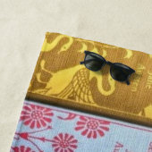 Jane Austen's novels on a towel Strandtuch (Beispiel)